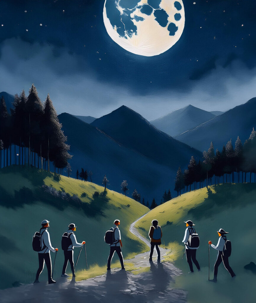 ESCURSIONE AL CHIARO DI LUNA